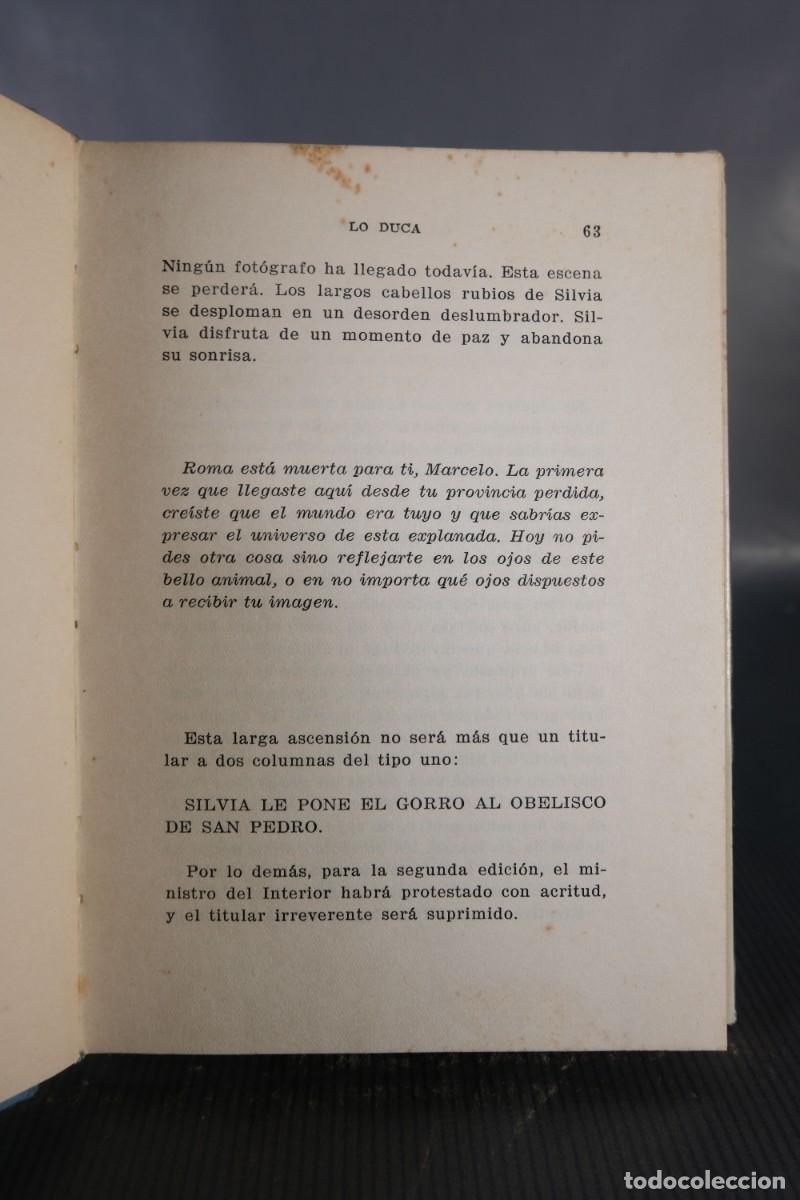 Libros: La dulce vida (La dolce vita) - Lo Duca - Ed. Cedro, 1961 - Foto 9