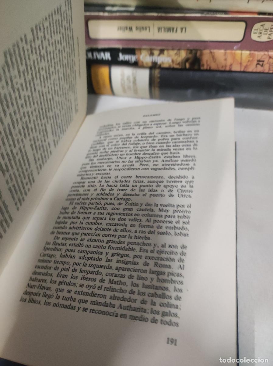 Libros: SALAMBO. GUSTAVE FLAUBERT. SARPE - Foto 4
