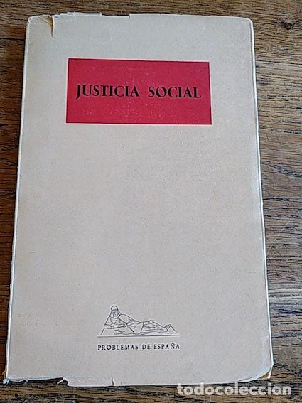 Libros: .- JUSTICIA SOCIAL - VV.AA.- - Foto 1