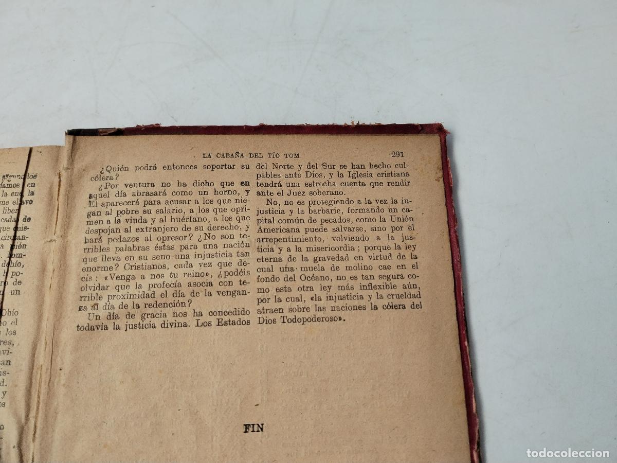 Libros: La caba&ntilde;a del t&iacute;o Tom Harriet Beecher Stowe - c133 - Foto 2