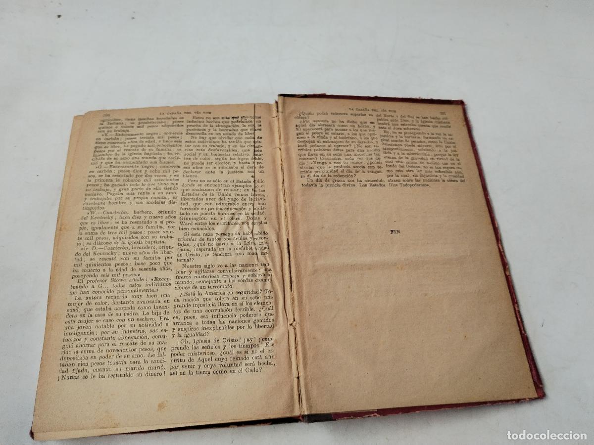 Libros: La caba&ntilde;a del t&iacute;o Tom Harriet Beecher Stowe - c133 - Foto 3