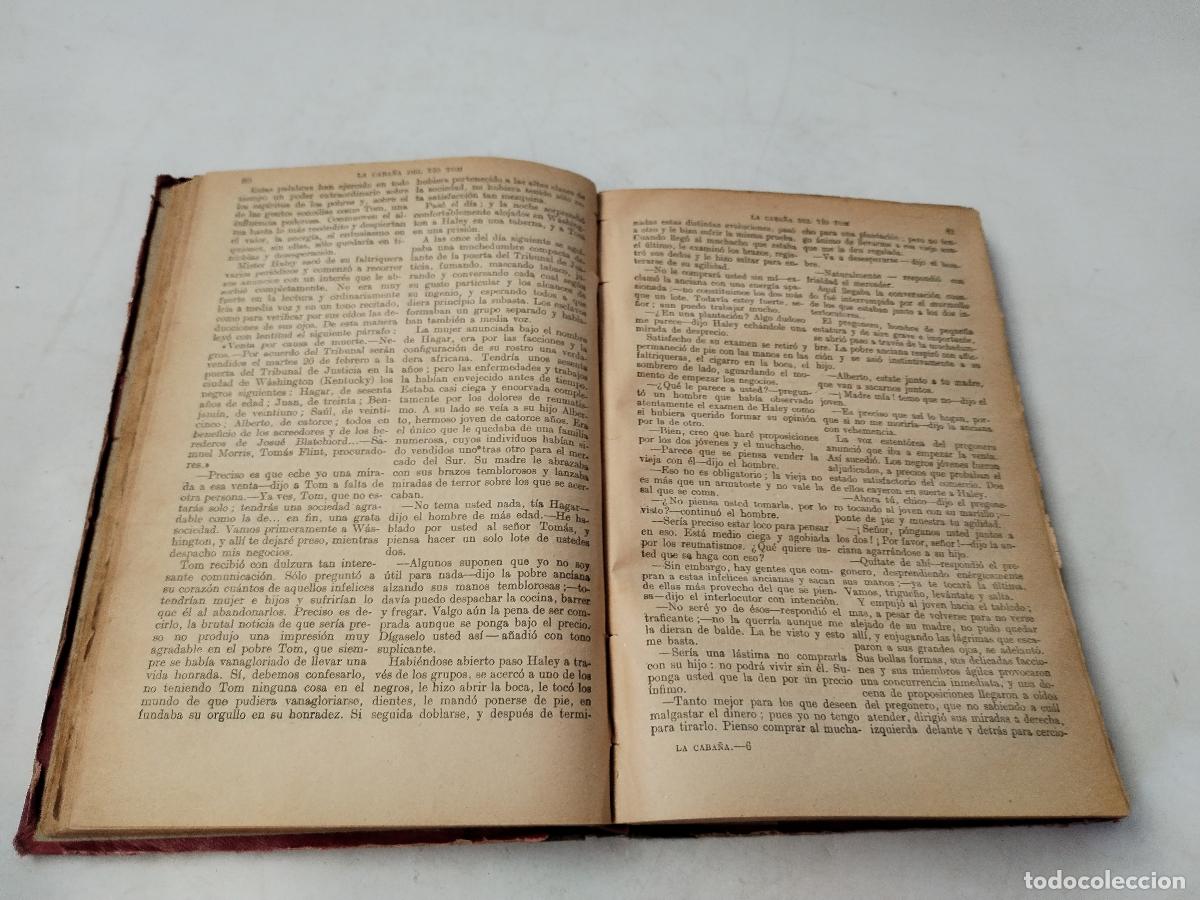 Libros: La caba&ntilde;a del t&iacute;o Tom Harriet Beecher Stowe - c133 - Foto 4