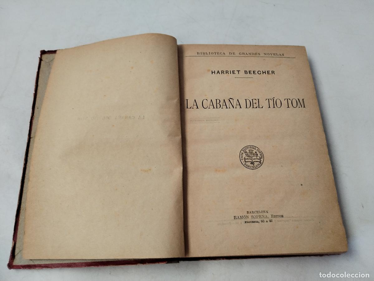 Libros: La caba&ntilde;a del t&iacute;o Tom Harriet Beecher Stowe - c133 - Foto 5