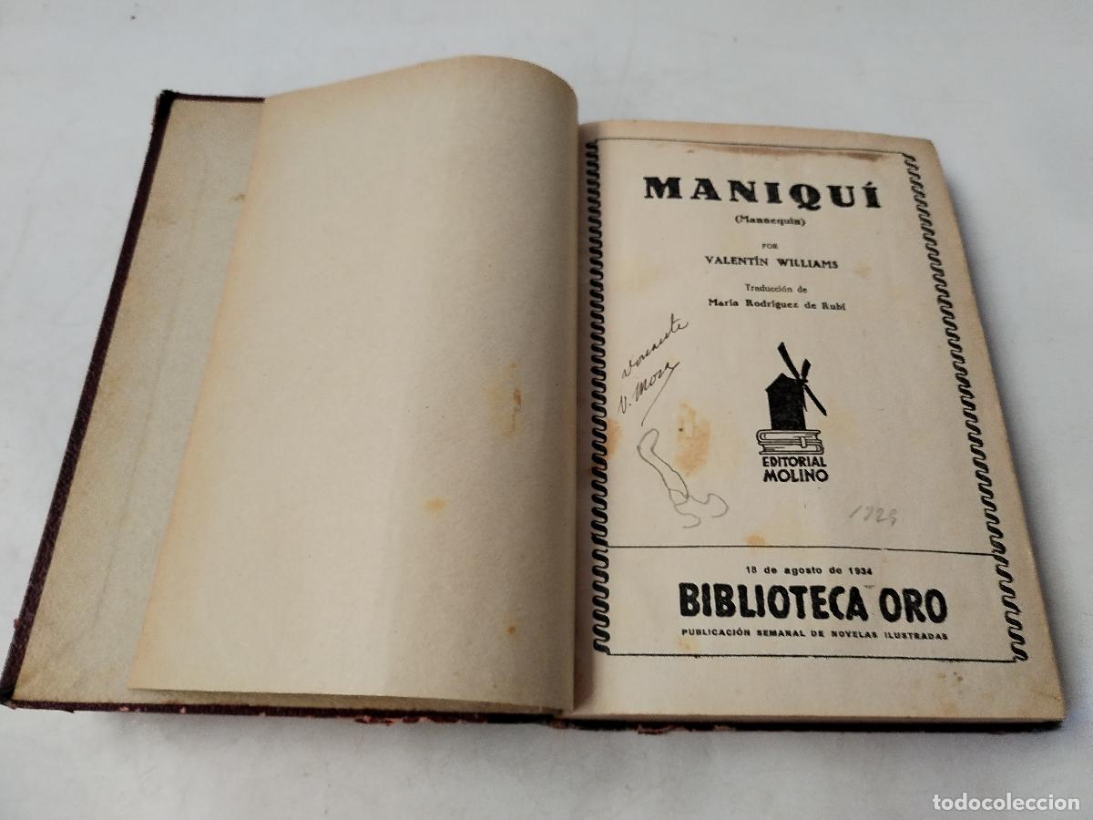 Libros: maniqui, valentin williams 1&ordf;ed - c133 - Foto 5