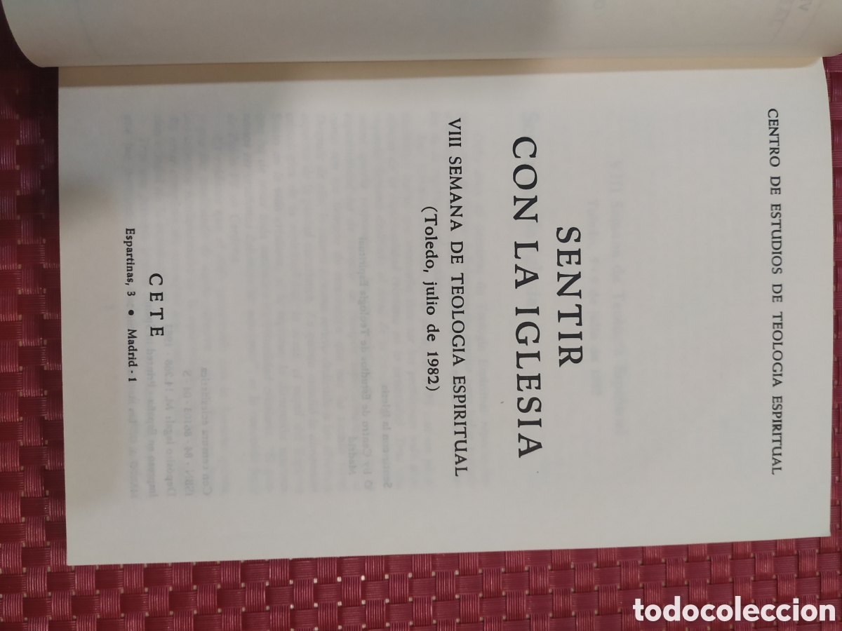 Libros: Sentir con la iglesia. Centro de estudios de teolog&iacute;a espiritual - Foto 2
