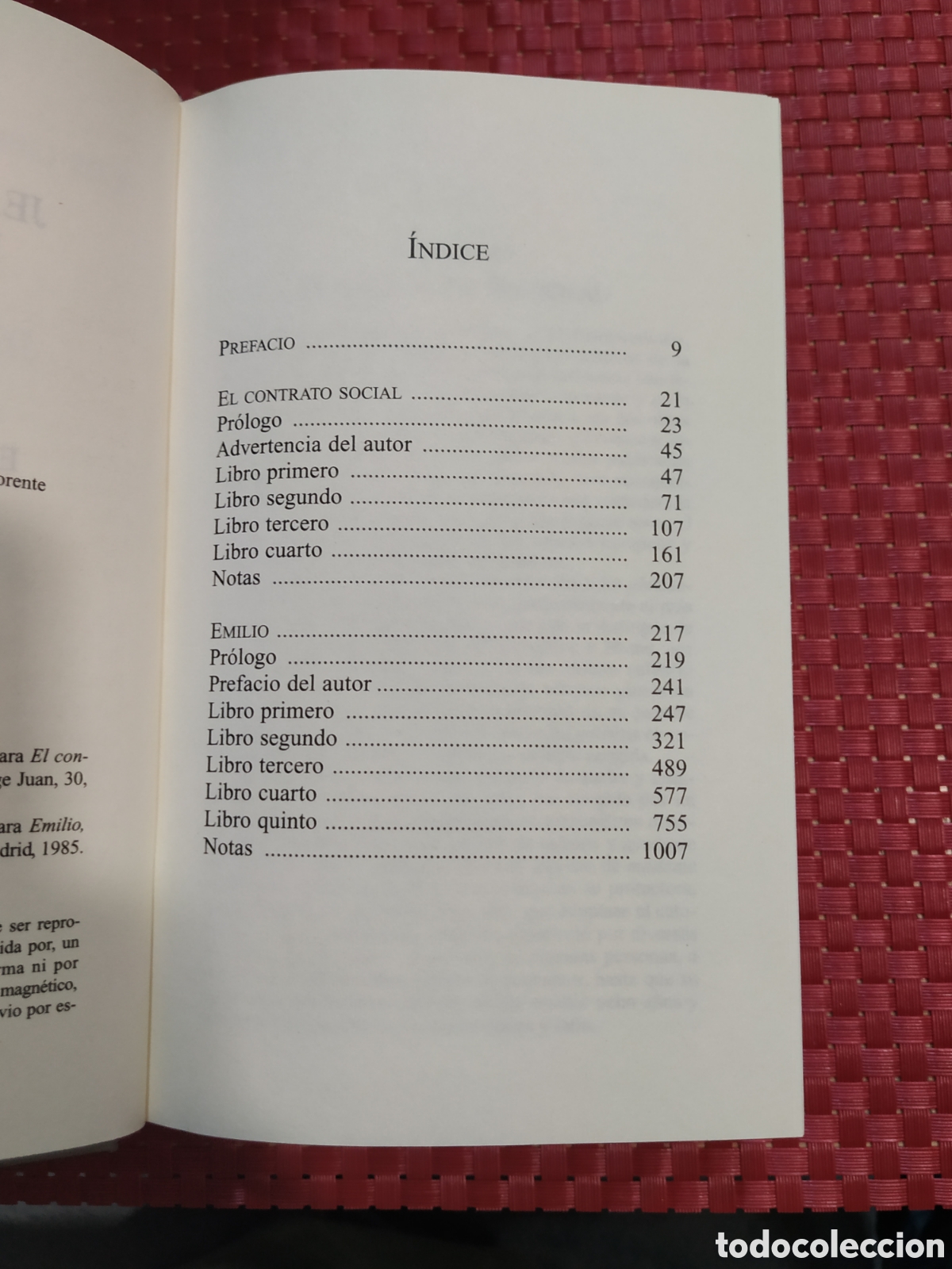 Libros: Rousseau. El contrato social Emilio - Foto 2