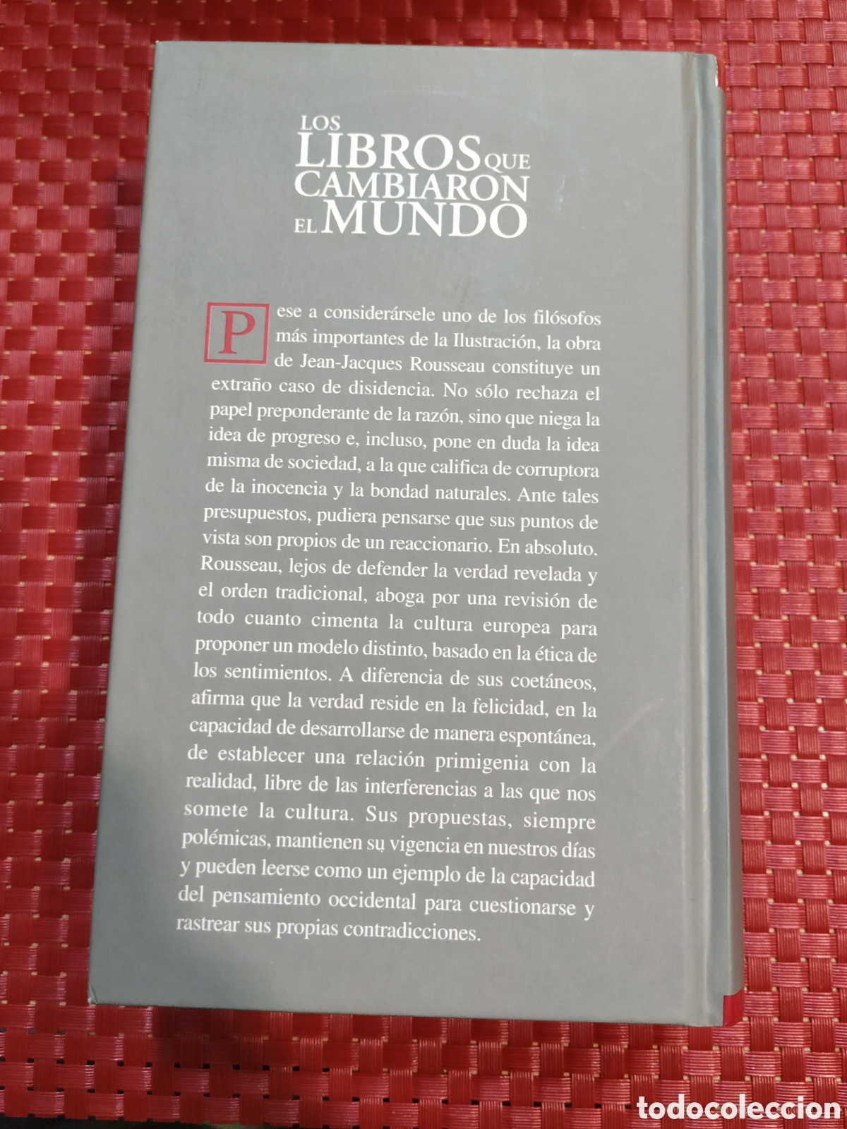 Libros: Rousseau. El contrato social Emilio - Foto 6