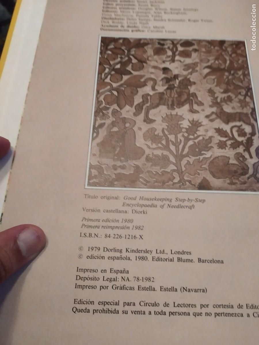 Libros: GUIA PRACTICA DE LABORES. CIRCULO DE LECTORES. 1982 - Foto 2