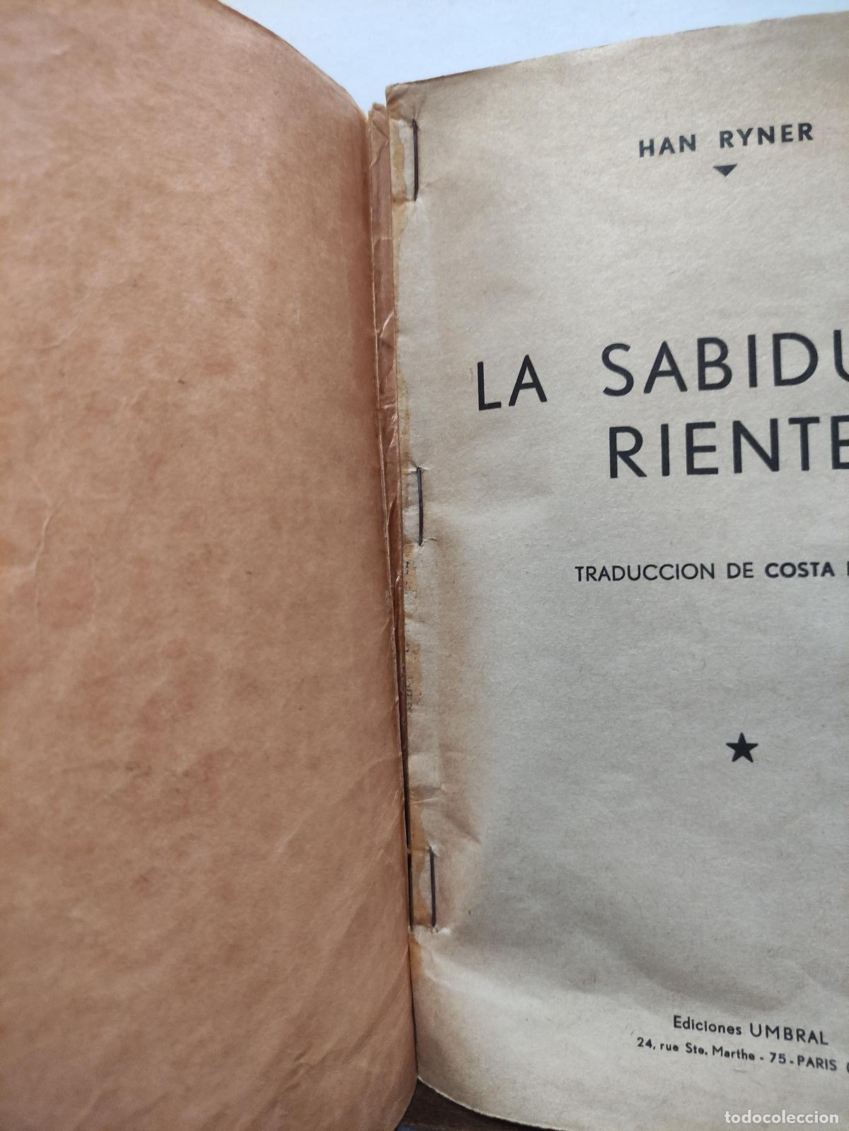 Libros: LA SABIDURIA RIENTE - HAN RYNER - Foto 2