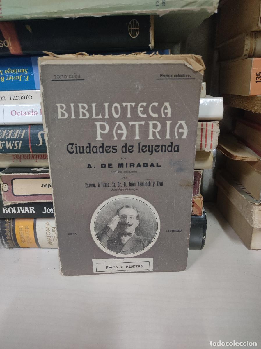 Libros: Ciudades de leyenda. Biblioteca Patria - A. de Mirabal - Foto 1