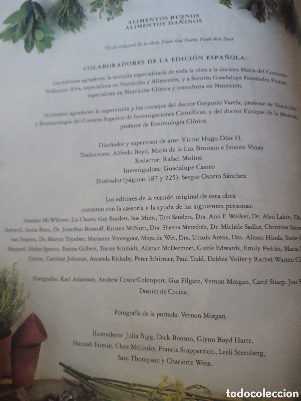 Libros: Barybook C40. Alimentos buenos alimentos da&ntilde;inos Readers Digest - Foto 4