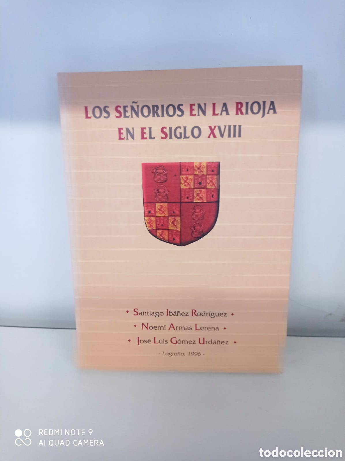 Libros: LOS SE&Ntilde;OR&Iacute;OS EN LA RIOJA EN EL SIGLO XVIII - Foto 1