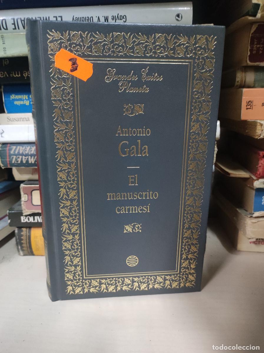 Libros: EL MANUSCRITO CARMESI ANTONIO GALA - Foto 1