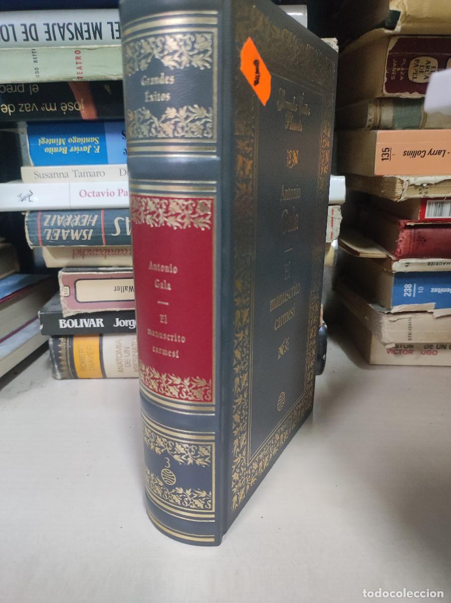Libros: EL MANUSCRITO CARMESI ANTONIO GALA - Foto 2