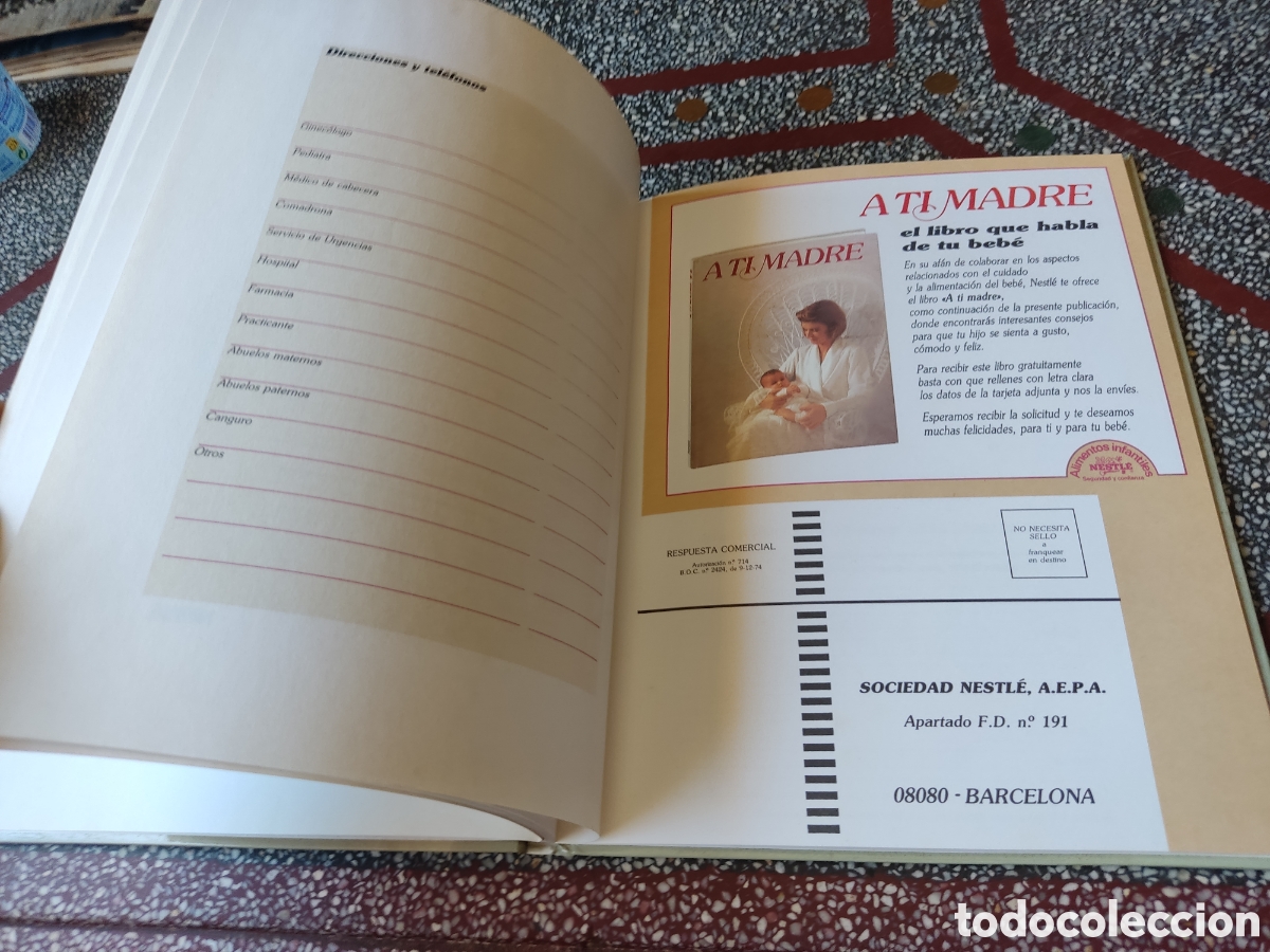 Libros: Libro vas a ser Madre 1987 - Foto 3