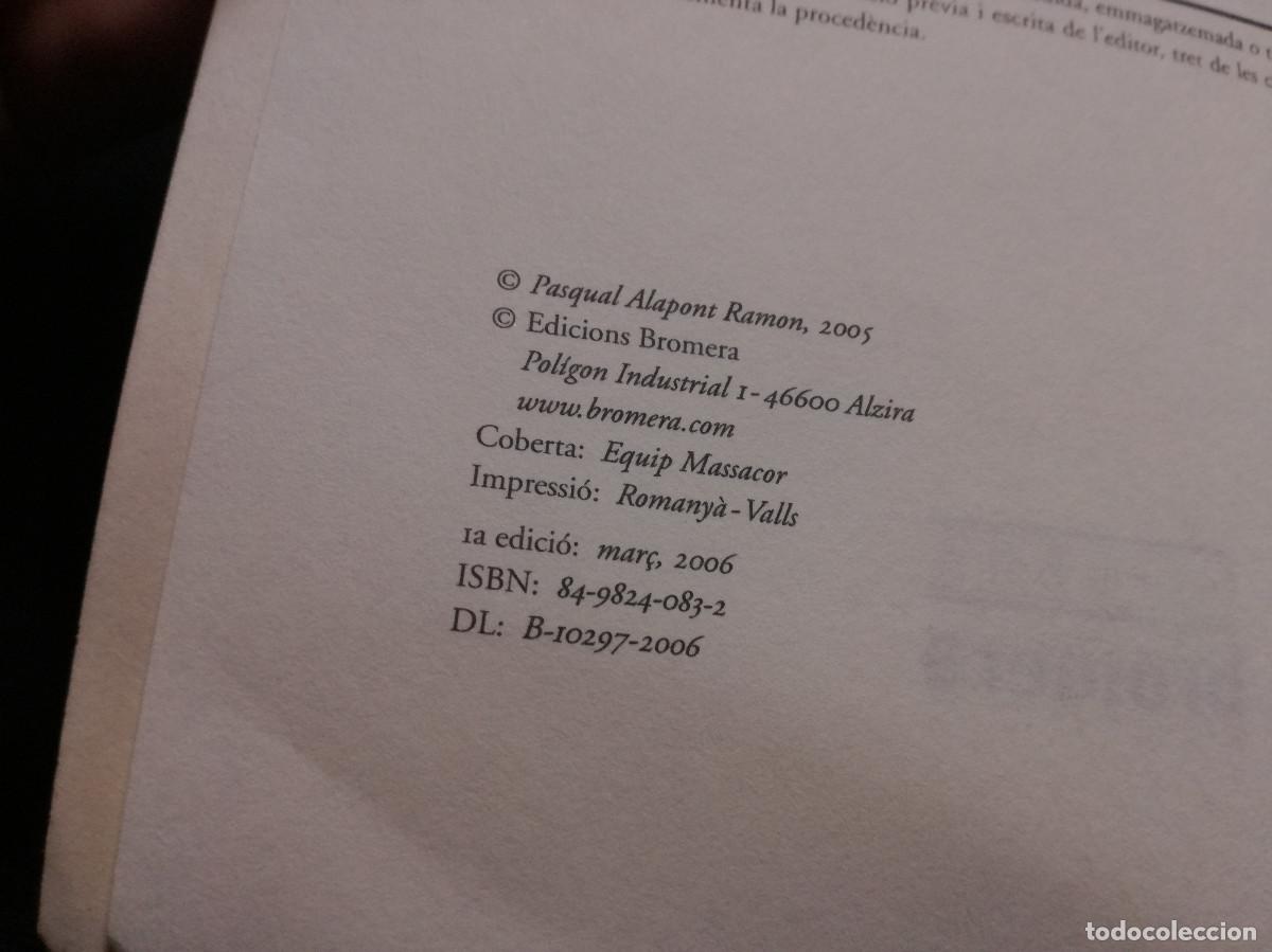 Libros: LIBRO EN CATALAN / VALENCIANO - FI DE CULS A MALLOLCA - PASQUAL ALAPONT - Foto 2