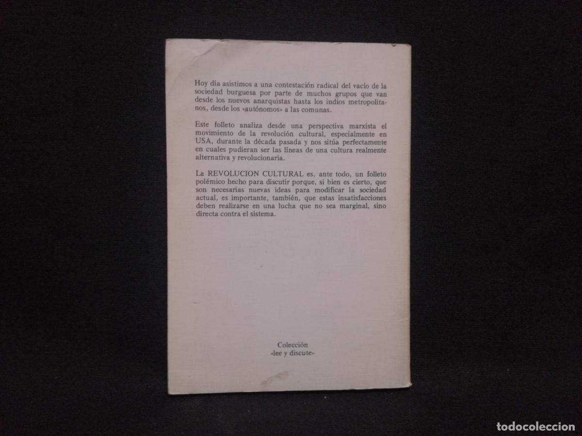 Libros: LIBRO - LA REVOLUCION CULTURAL - IRWING SILBER - Foto 3