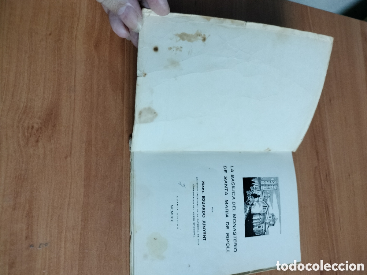 Libros: La bas&iacute;lica del monasterio de Santa Mar&iacute;a de Ripoll - Eduardo Junyent - Foto 3