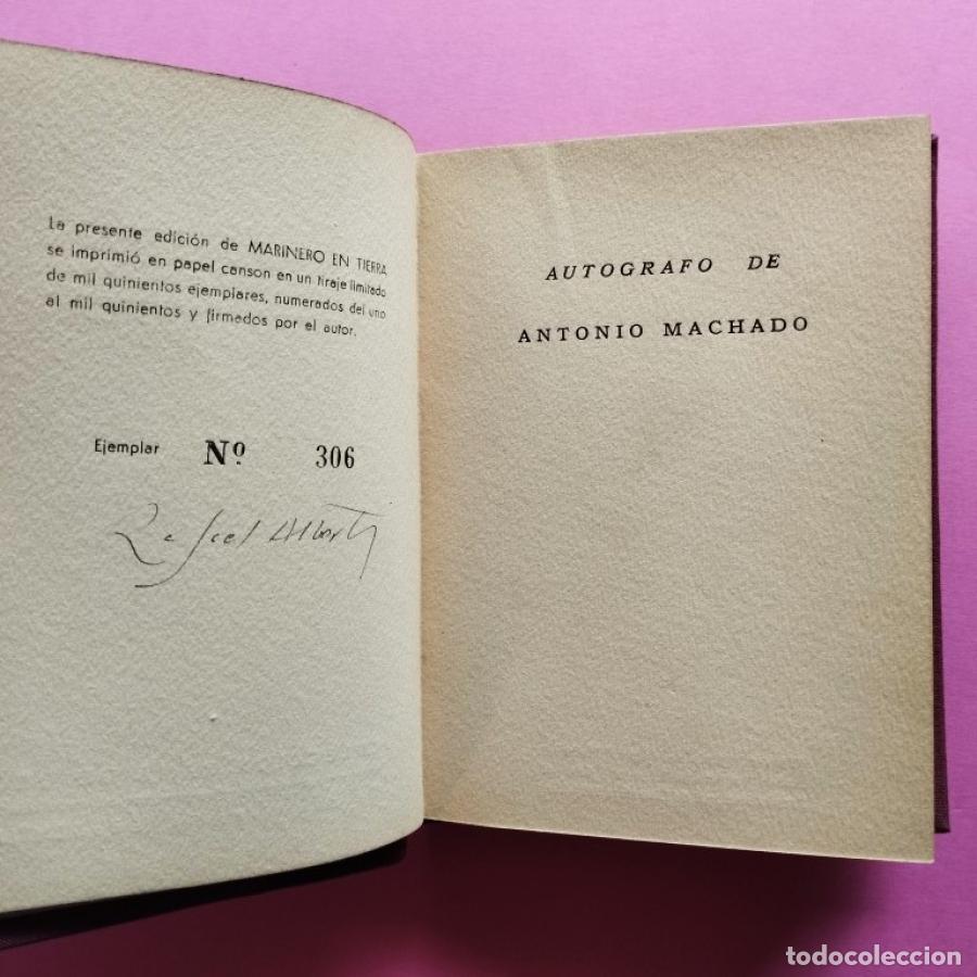 Libros: MARINERO EN TIERRA. 1924. - ALBERTI, Rafael. - Foto 3