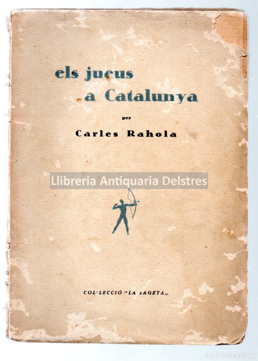 Libros: Rahola, Carles. - Els jueus a Catalunya per... - Foto 1