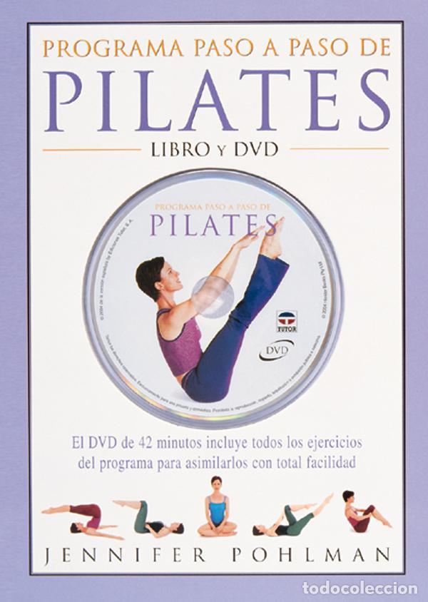 Libros: PROGRAMA PASO A PASO DE PILATES. LIBRO Y DVD. - Pohlman, Jennifer. - Foto 1