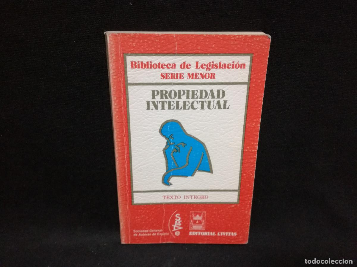 Libros: LIBRO - PROPIEDAD INTELECTUAL - BIBLIOTECA DE LEGISLACION - Foto 1
