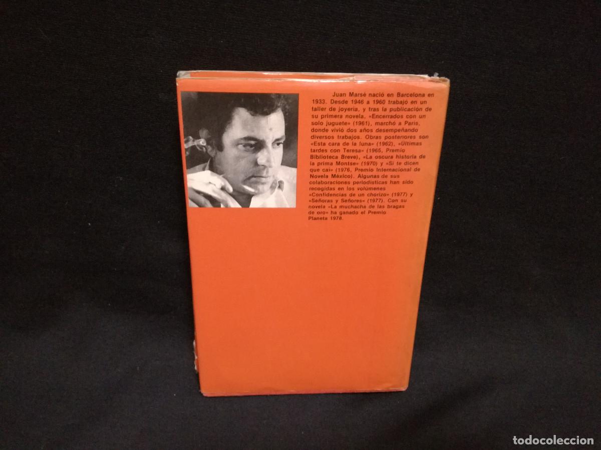 Libros: LIBRO - LA MUCHACHA DE LAS BRAGAS DE ORO - JUAN MARSE - Foto 3