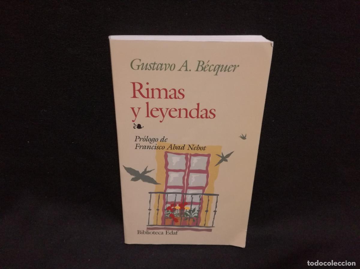 Libros: LIBRO - RIMAS Y LEYENDAS - GUSTAVO ADOLFO BECQUER - Foto 1