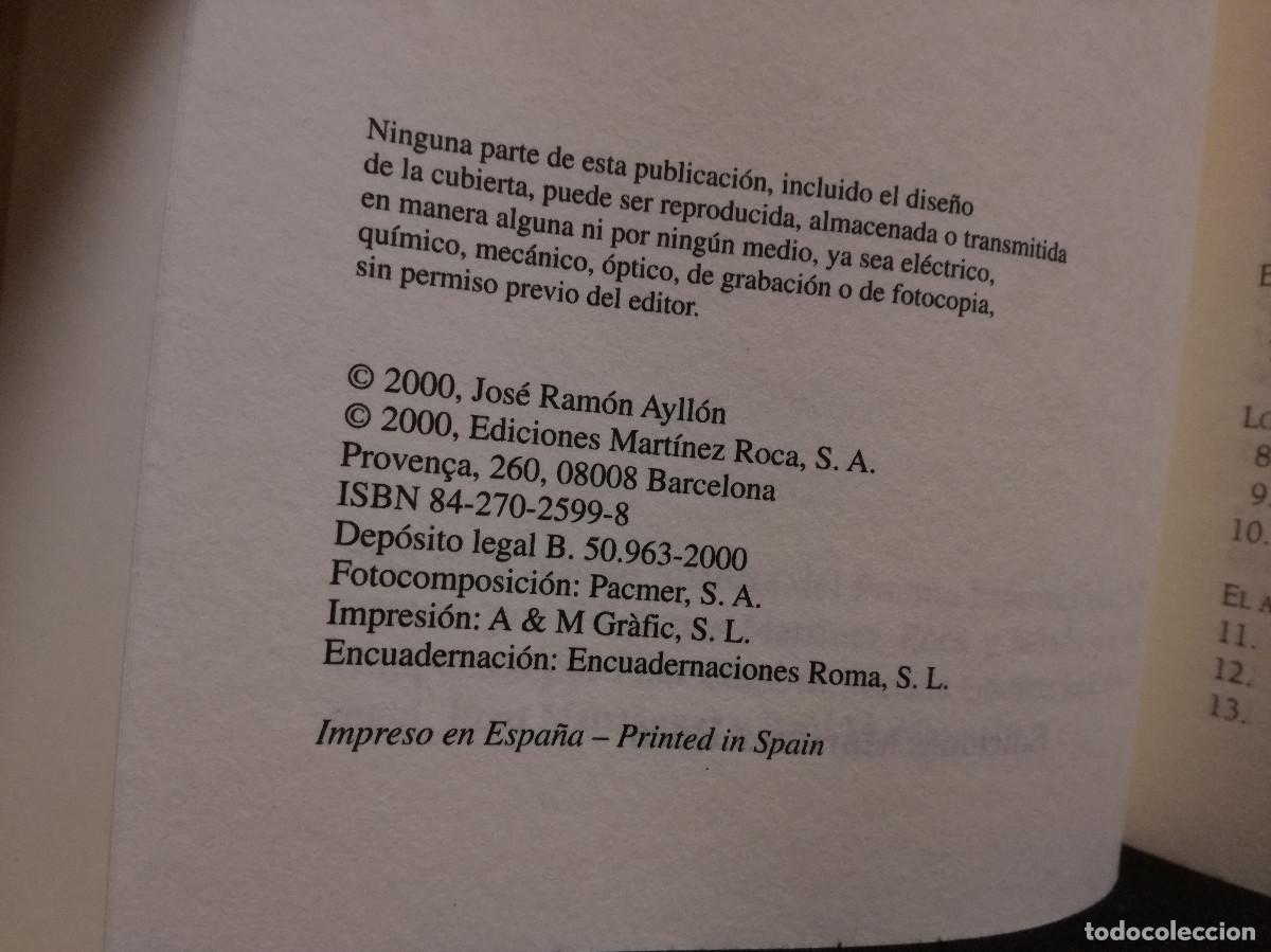 Libros: LIBRO - LA BUENA VIDA - JOSE RAMON AYLLON - Foto 2