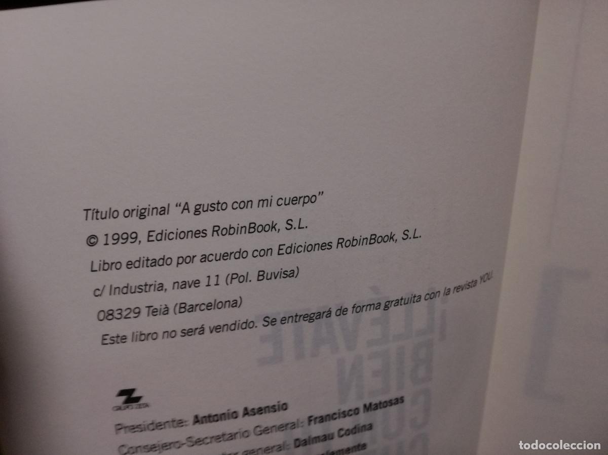 Libros: LIBRO - LLEVATE BIEN CON TU CUERPO - YOU - Foto 2