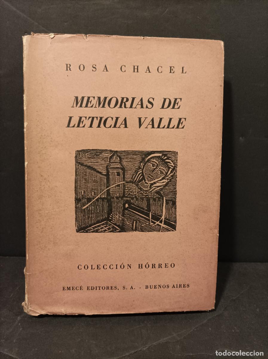 Libros: CHACEL, Rosa.- - Memorias de Leticia Valle. - Foto 1