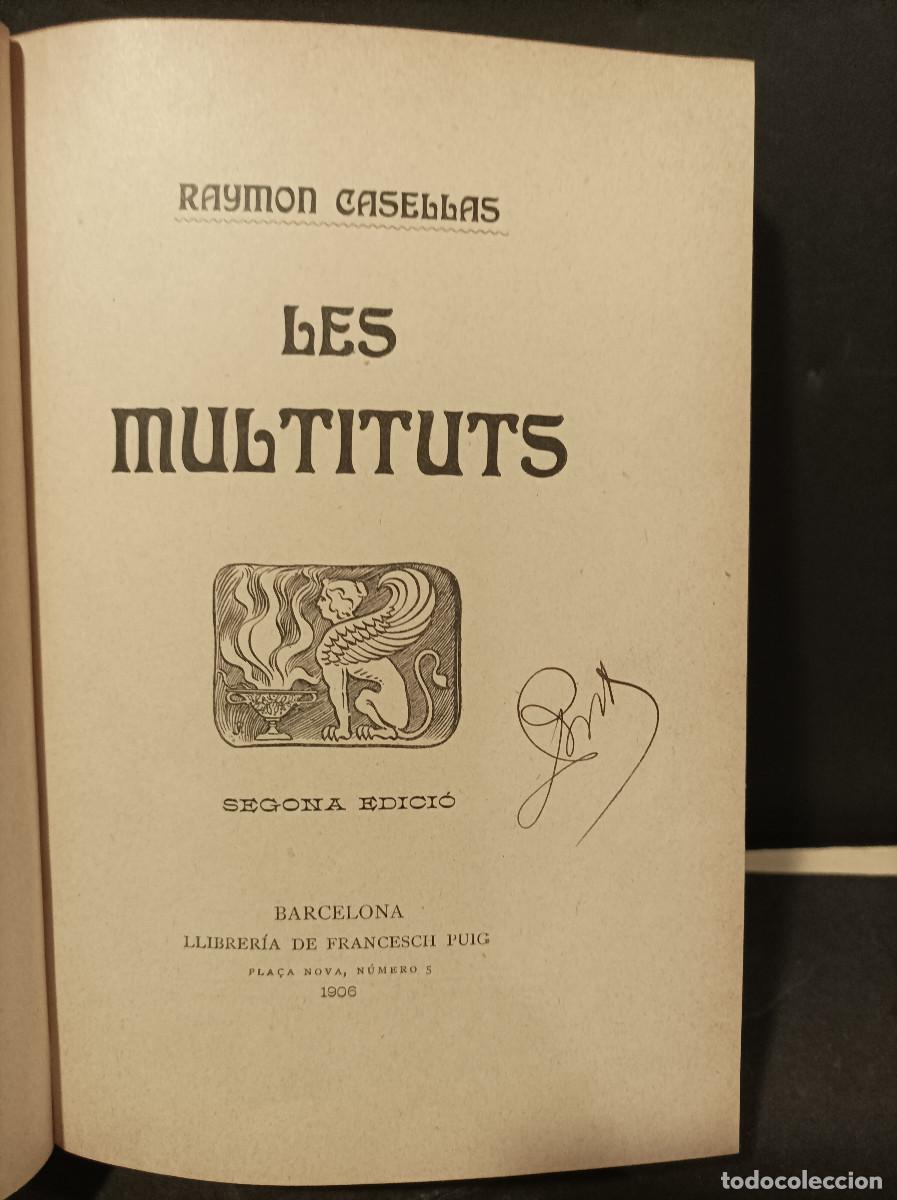 Libros: CASELLAS, Raymon.- - Les Multituts. - Foto 1