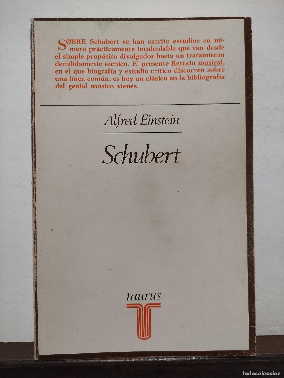 Libros: SCHUBERT - ALFRED EINSTEIN - Foto 1
