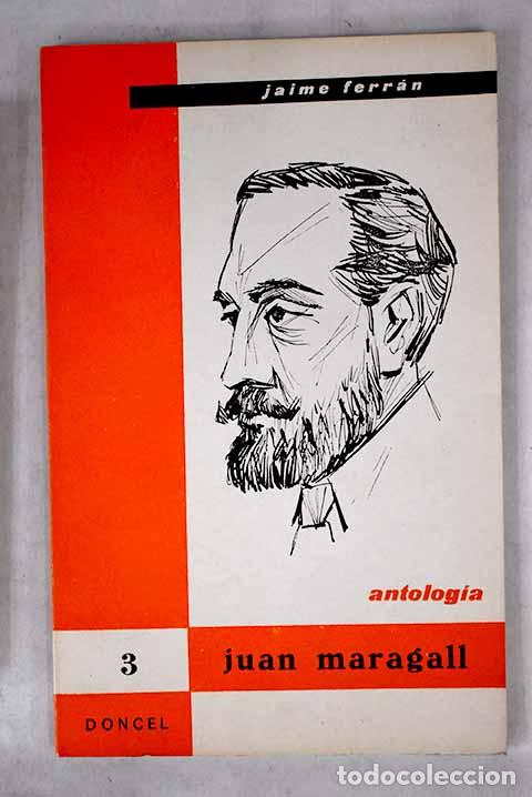 Libros: Juan Maragall: (Antologia).- Maragall, Joan - Foto 1