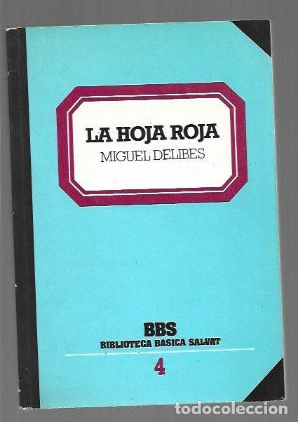 Libros: HOJA ROJA - LA - DELIBES, MIGUEL - Foto 1