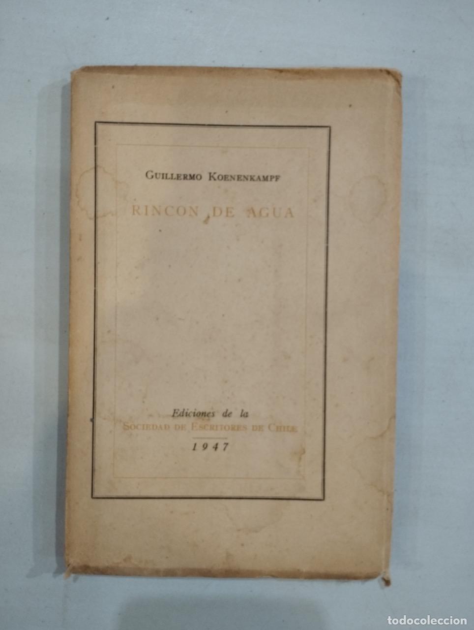 Livros em segunda m&atilde;o: Guillermo Koenenkampf - Rinc&oacute;n de agua