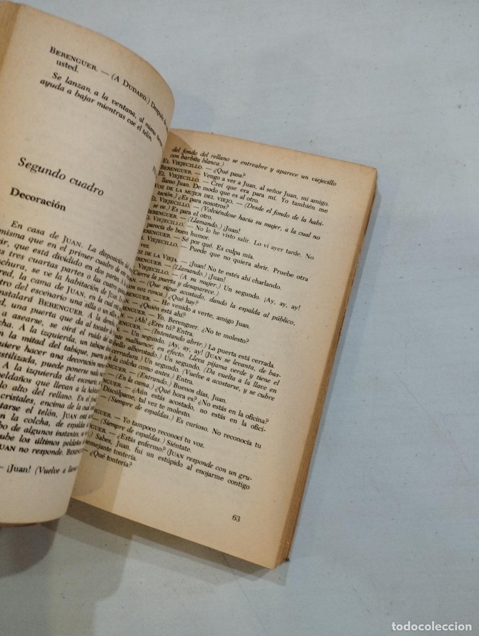 Libros: Eug&egrave;ne Ionesco - El rinoceronte - Foto 2