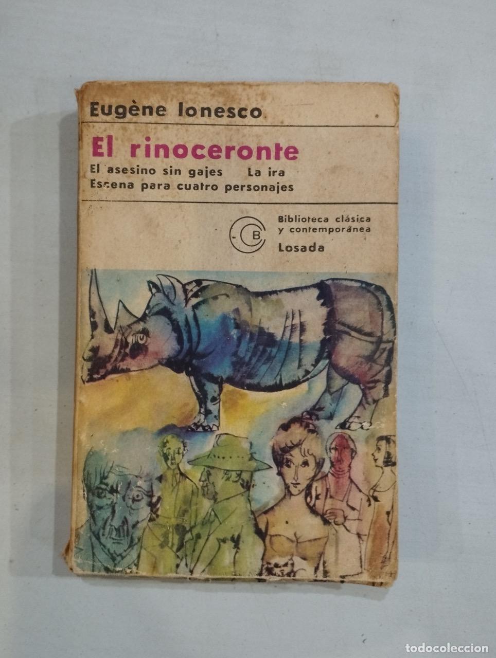 Libros: Eug&egrave;ne Ionesco - El rinoceronte - Foto 1