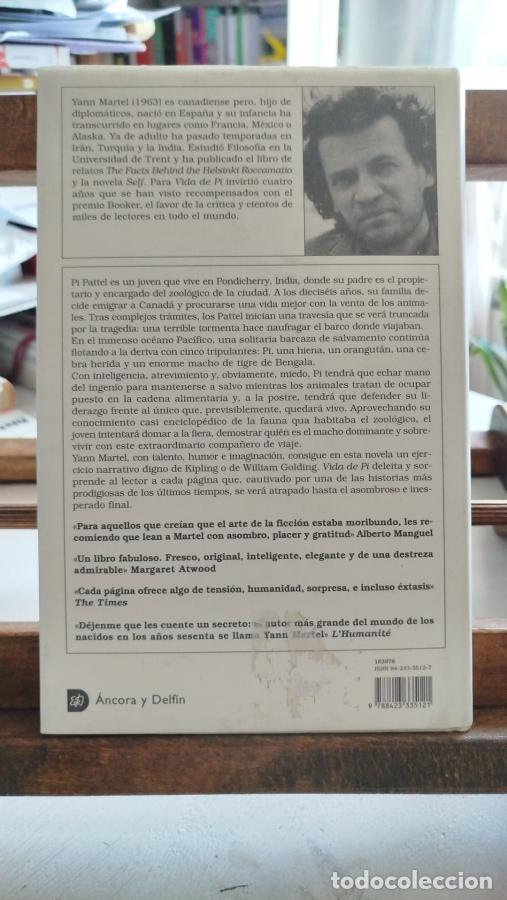 Libros: Vida De Pi - Martel, Yann - Foto 2