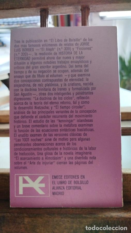 Libros: Historia de la eternidad - Borges, Jorge Luis (1899-1986) - Foto 2