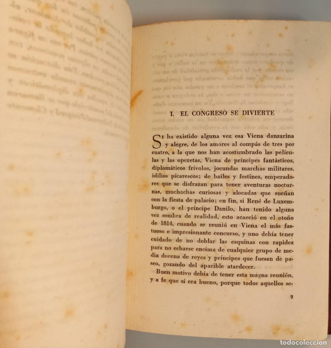 Libros: Talleyrand. Metternich. - GONZ&Aacute;LEZ RUIZ, Nicol&aacute;s: - Foto 5