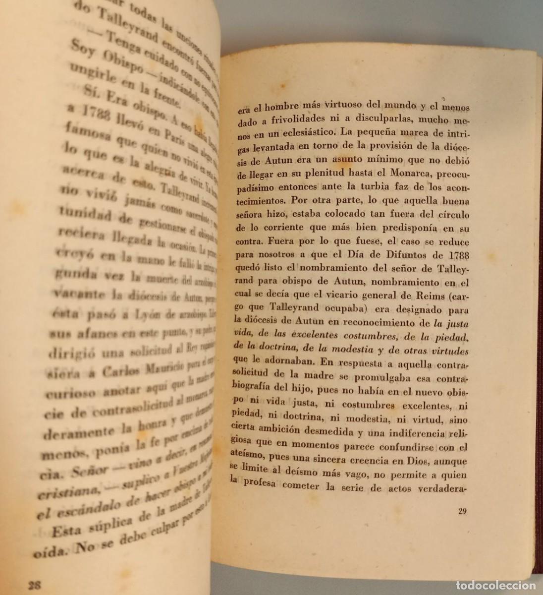 Libros: Talleyrand. Metternich. - GONZ&Aacute;LEZ RUIZ, Nicol&aacute;s: - Foto 6