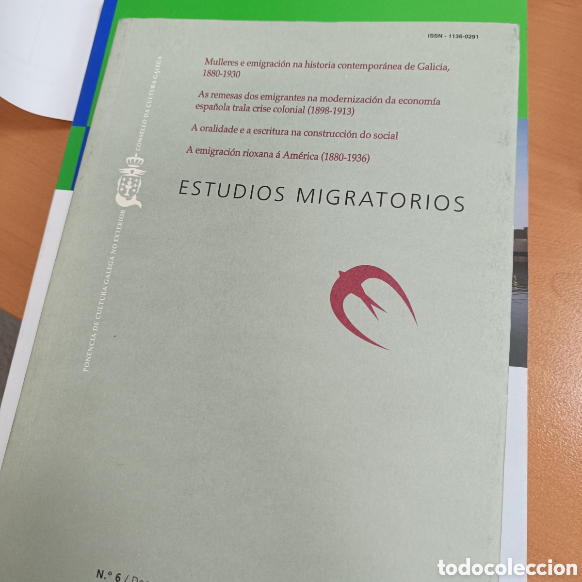 Libros: Revistas de Estudios Migratorios n&ordm; 6 (en Gallego) - Foto 1