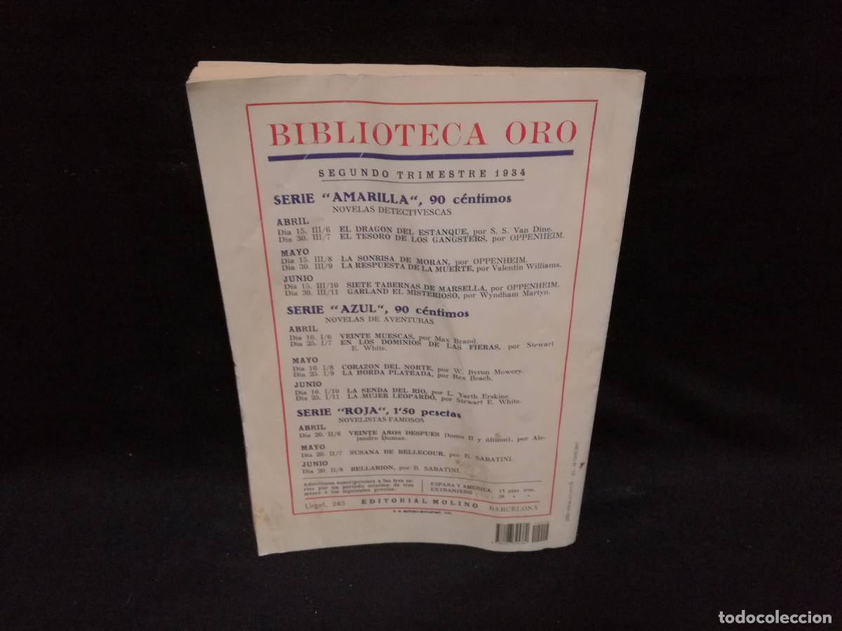 Libros: LIBRO - NICK DE NUEVA YORK - BIBLIOTECA ORO E. PH. OPPENHEIM - Foto 4