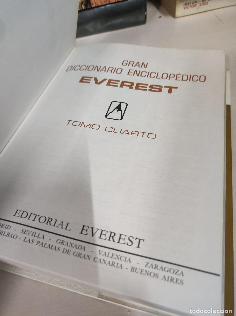 Libros: GRAN DICCIONARIO ENCICLOPEDICO EVEREST 4 - Foto 2