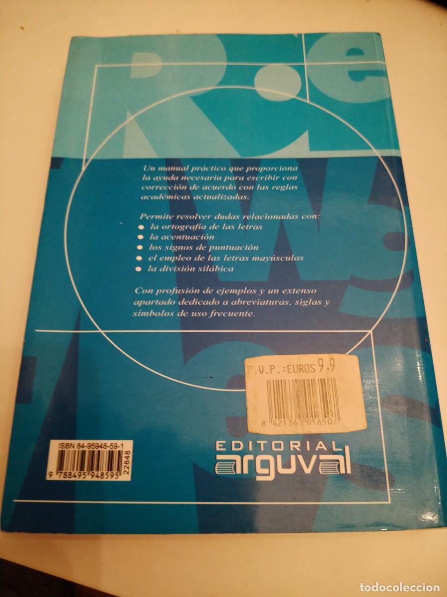 Libros: Manual de ortografia -purificacion blanco hernandez - Foto 3
