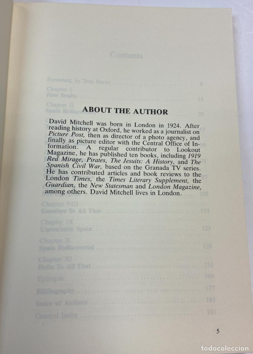 Libros: LIBRO ANTIGU - HERE IN SPAIN - A LOOKOUT PUBLICATION - DAVID MITCHELL - 1988 - Foto 5