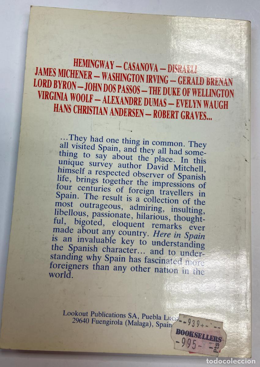 Libros: LIBRO ANTIGU - HERE IN SPAIN - A LOOKOUT PUBLICATION - DAVID MITCHELL - 1988 - Foto 8