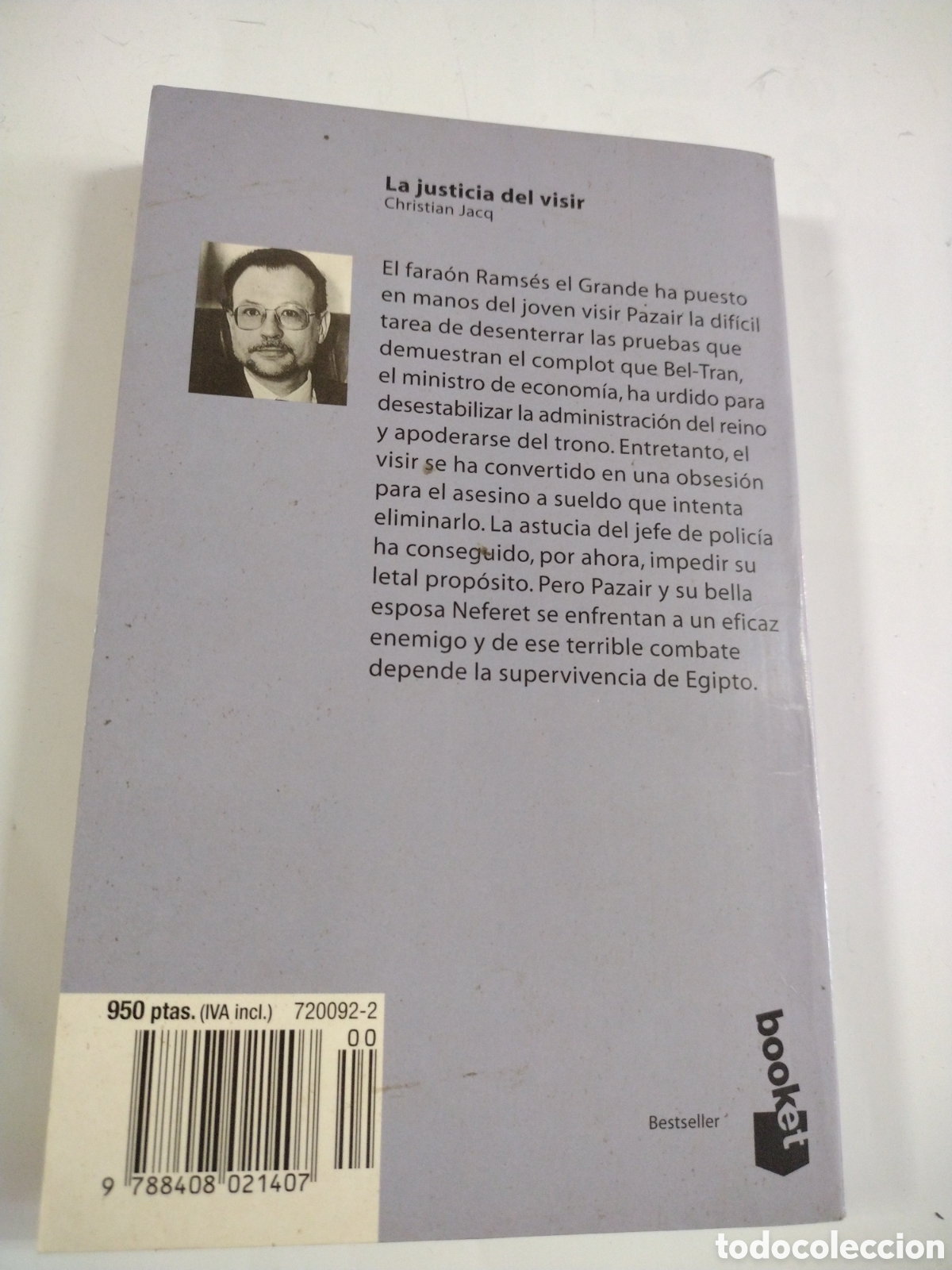 Libros: LA JUSTICIA DEL VISIR. CHRISTIAN JACQ - Foto 2