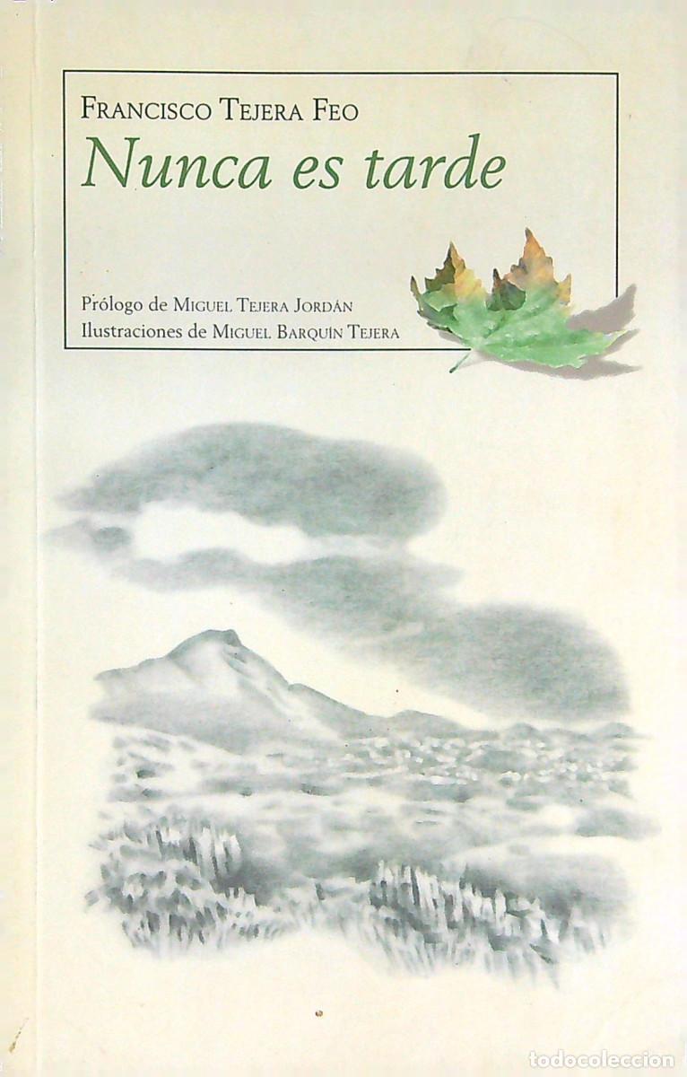 Libros: NUNCA ES TARDE - FRANCISCO TEJERA FEO - 2007 - CANARIAS - Foto 1